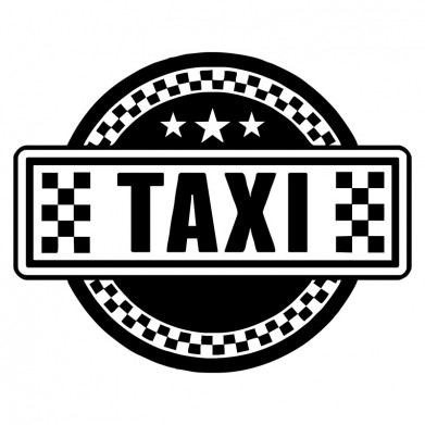 Наклейка на авто - Taxi Наклейка на авто - Taxi