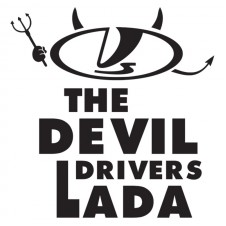Наклейка на авто - The Devil Drivers Lada