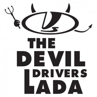 Наклейка на авто - The Devil Drivers Lada Наклейка на авто - The Devil Drivers Lada