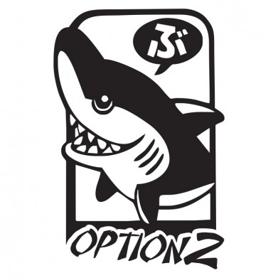 Наклейка на авто - JDM Shark Option Наклейка на авто - JDM Shark Option