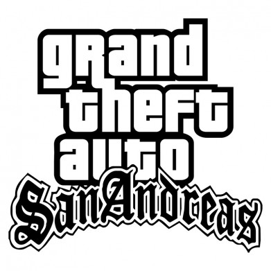 Наклейка на авто - GTA San Andreas Наклейка на авто - GTA San Andreas