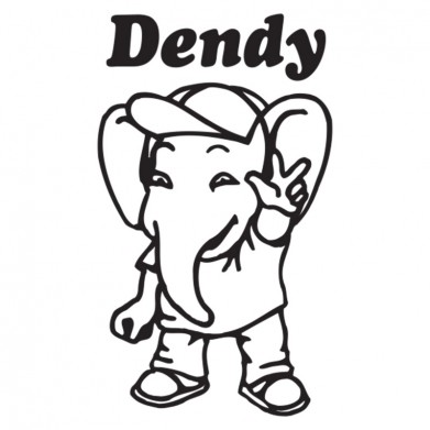 Наклейка на авто - Dendy Наклейка на авто - Dendy