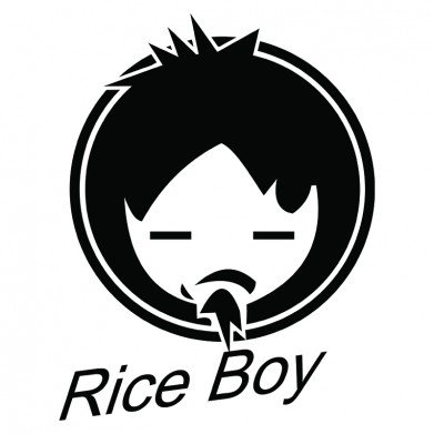 Наклейка на авто - JDM Rice Boy Наклейка на авто - JDM Rice Boy