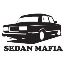 Наклейка на авто - Sedan Mafia