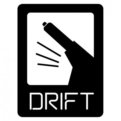 Наклейка на авто - Drift v2 Наклейка на авто - Drift v2