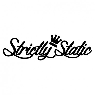 Наклейка на авто - Strictly Static Наклейка на авто - Strictly Static