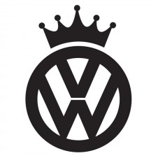 Наклейка на авто - VW King
