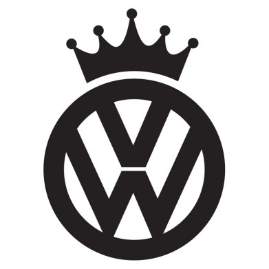Наклейка на авто - VW King Наклейка на авто - VW King
