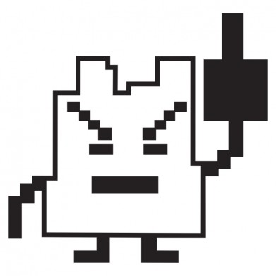 Наклейка на авто - Fuck You Pixel Наклейка на авто - Fuck You Pixel