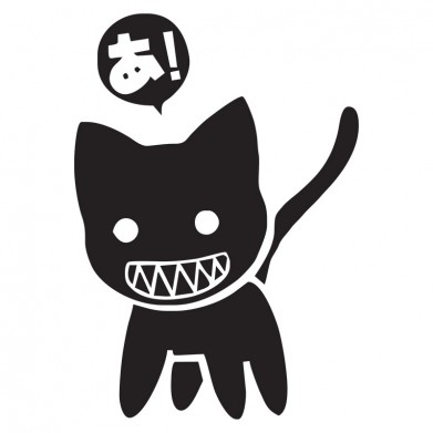 Наклейка на авто - JDM Azumanga Daioh Cat Наклейка на авто - JDM Azumanga Daioh Cat