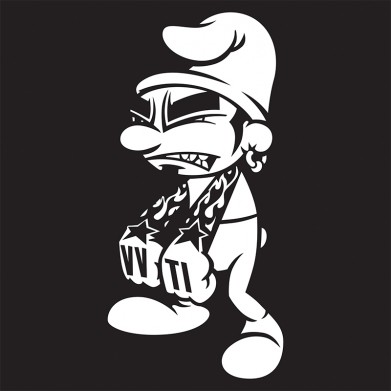 Наклейка на авто - VVTI Smurf v2 Наклейка на авто - VVTI Smurf v2