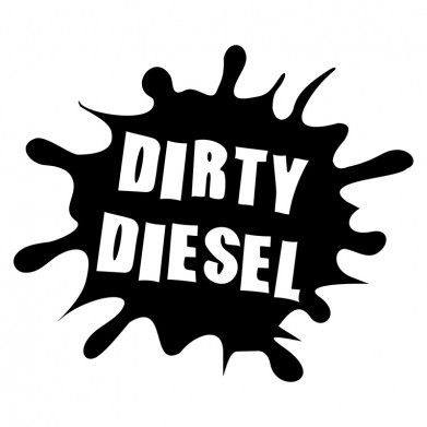 Наклейка на авто - Dirty Diesel Наклейка на авто - Dirty Diesel