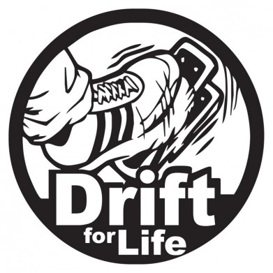 Наклейка на авто - Drift for Life Наклейка на авто - Drift for Life