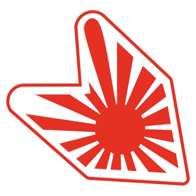 Наклейка на авто - Wakaba Japan Sun Наклейка на авто - Wakaba Japan Sun