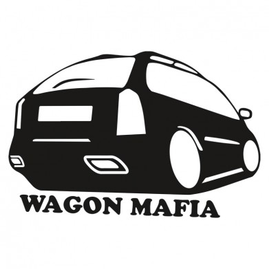 Наклейка на авто - Wagon Mafia Наклейка на авто - Wagon Mafia
