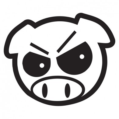 Наклейка на авто - JDM Pig Наклейка на авто - JDM Pig