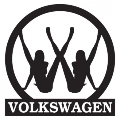Наклейка на авто - Volkswagen Наклейка на авто - Volkswagen