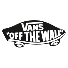 Наклейка на авто - Vans