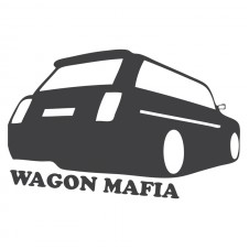 Наклейка на авто - Wagon Mafia