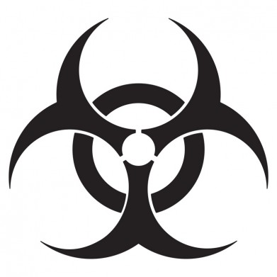 Наклейка на авто - Biohazard Радиация Наклейка на авто - Biohazard Радиация