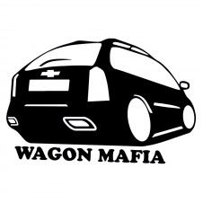 Наклейка на авто - Wagon Mafia Lacetti