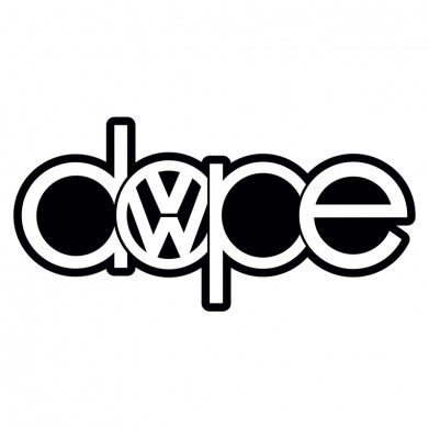 Наклейка на авто - VW Dope Наклейка на авто - VW Dope