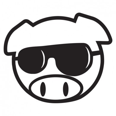 Наклейка на авто - JDM Pig v4 Наклейка на авто - JDM Pig v4