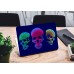 Наклейка на ноутбук - Three skulls Наклейка на ноутбук - Three skulls