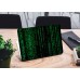 Наклейка на ноутбук - Green matrix Наклейка на ноутбук - Green matrix