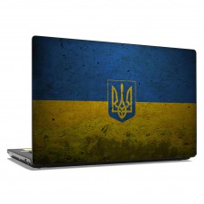 Наклейка на ноутбук - Emblem of Ukraine