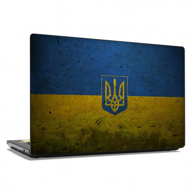 Наклейка на ноутбук - Emblem of Ukraine Наклейка на ноутбук - Emblem of Ukraine