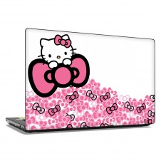 Наклейка на ноутбук - Hello Kitty