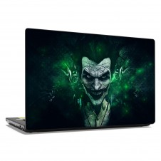 Наклейка на ноутбук - Green horror Joker