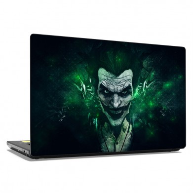 Наклейка на ноутбук - Green horror Joker Наклейка на ноутбук - Green horror Joker