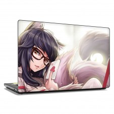 Наклейка на ноутбук - League Of Legends Ahri