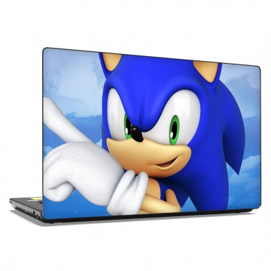 Наклейка на ноутбук - Sonic the Hedgehog Наклейка на ноутбук - Sonic the Hedgehog