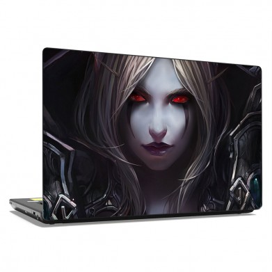 Наклейка на ноутбук - Warcraft red eyes Наклейка на ноутбук - Warcraft red eyes