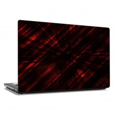 Наклейка на ноутбук - Red and black pattern