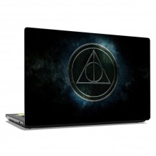 Наклейка на ноутбук - Harry Potter triangle