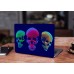 Наклейка на ноутбук - Three skulls Наклейка на ноутбук - Three skulls