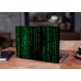 Наклейка на ноутбук - Green matrix Наклейка на ноутбук - Green matrix
