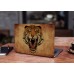 Наклейка на ноутбук - Tiger face paint Наклейка на ноутбук - Tiger face paint