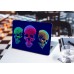 Наклейка на ноутбук - Three skulls Наклейка на ноутбук - Three skulls
