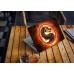 Наклейка на ноутбук - Mortal Kombat fire logo Наклейка на ноутбук - Mortal Kombat fire logo