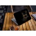 Наклейка на ноутбук - Yellow eyes cat Наклейка на ноутбук - Yellow eyes cat