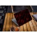Наклейка на ноутбук - Red and black pattern Наклейка на ноутбук - Red and black pattern