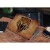 Наклейка на ноутбук - Tiger face paint Наклейка на ноутбук - Tiger face paint