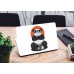 Наклейка на ноутбук - Panda bandit