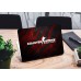 Наклейка на ноутбук - Counter-Strike black red logo Наклейка на ноутбук - Counter-Strike black red logo