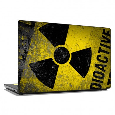Наклейка на ноутбук - Radioactive